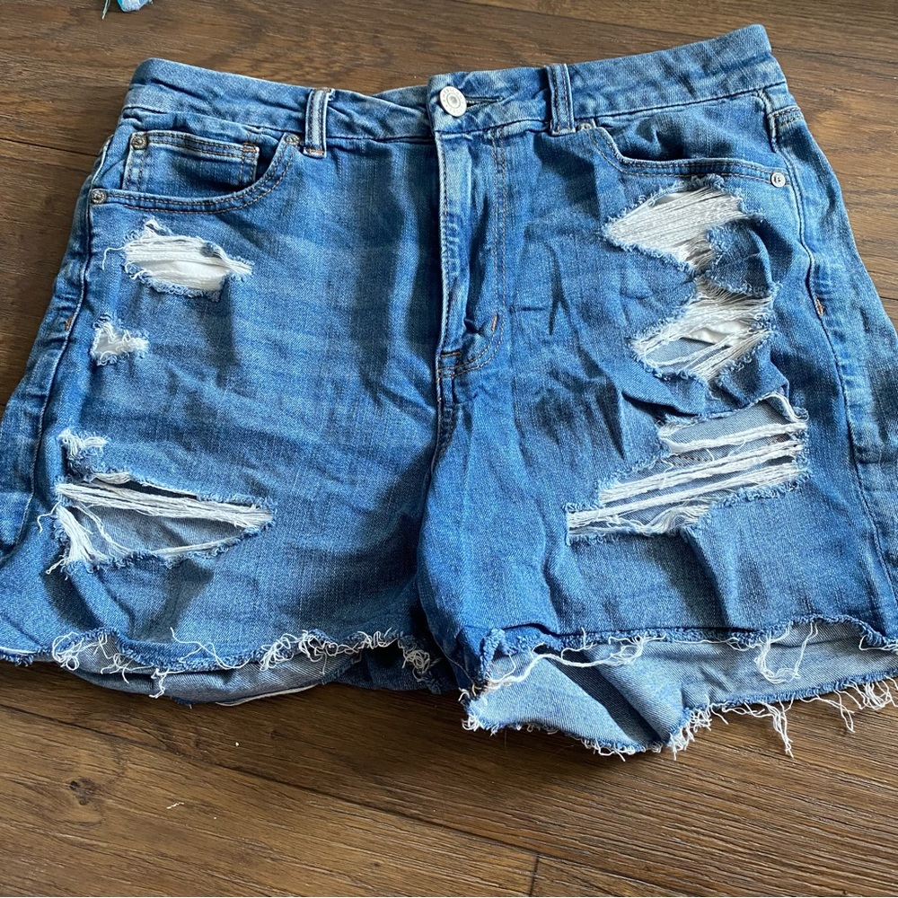 Curvy Hi-rise Shortie Shorts